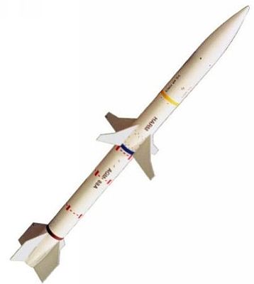 Launch-Pad Harm AGM-88A Skill Level 3 Model Rocket Kit #16
