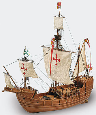 Latina 1/65 Carabela Santa Maria Wooden Model Ship Kit