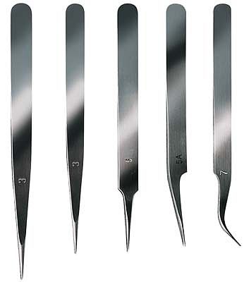 Excel 4 Piece Tweezer Set