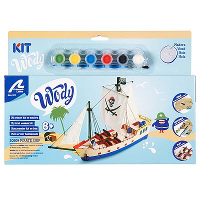 Latina The Pirate Ship Wooden Model Kit