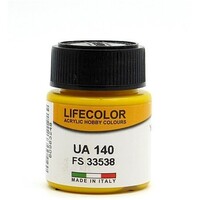 Lifecolor Yellow RLM04 FS33538 Acrylic (22ml Bottle) UA 140 Hobby and Model Acrylic Paint #140