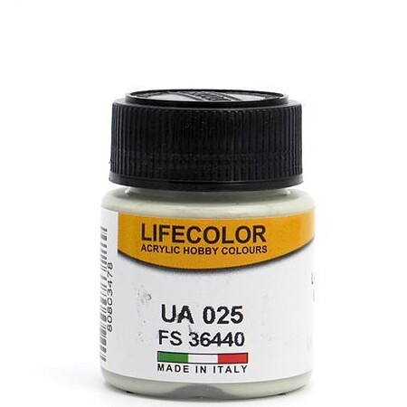 Lifecolor Light Gull Grey FS36440 (22ml Bottle) UA 025 Hobby and Model Acrylic Paint #25