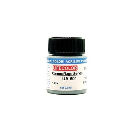 Lifecolor Kriegsmarine German Navy WWII Silver Grey DKM50 (22ml) Hobby and Model Acrylic Paint #601