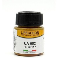 Lifecolor German Tank Brown FS30117 (22ml Bottle) UA 082 Hobby and Model Acrylic Paint #82