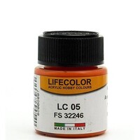 Lifecolor Matt Orange FS32246 (22ml Bottle) LC05 Hobby and Model Acrylic Paint #lc5