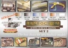 Lifecolor Tensocrom Weathering #2 Acrylic Paint (6 22ml Bottles) Hobby and Model Acrylic Paint Set #tsc2 Lifecolor Tensocrom Weathering #2 Acrylic Paint (6 22ml Bottles) Hobby and Model Acrylic Paint Set #tsc2