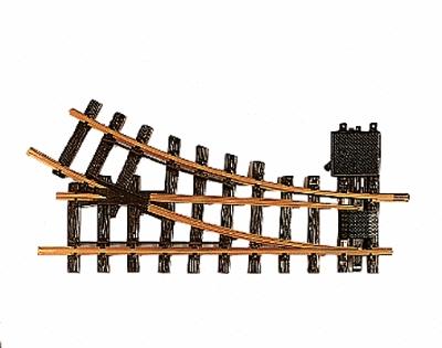 G Gauge 12050 LGB Track Electric Switch Right R1 