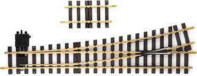 LGB R5 Left Manual Turnout G Scale Brass Model Train Track #18150 LGB R5 Left Manual Turnout G Scale Brass Model Train Track #18150