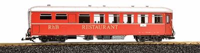 LGB Dining Car Rhaetian Railways (RhB) #WR 3810 - G-Scale