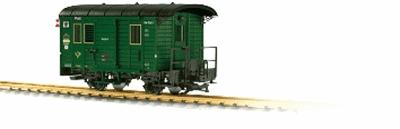 LGB Baggage/Mail Car with Lighting - G-Scale