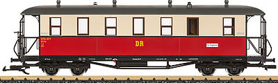 LGB DR MB-SH Passenger Car G Scale Model Train Passenger Car #36352