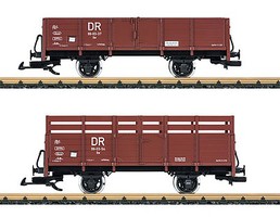 LGB DR Gondola Car Set G-Scale