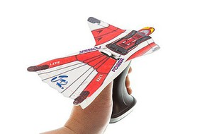 Litehawk Junior- Quick Charge Wingsuit Foam Glider w/Flash Charger (7.55''L) Litehawk Junior- Quick Charge Wingsuit Foam Glider w/Flash Charger (7.55''L)