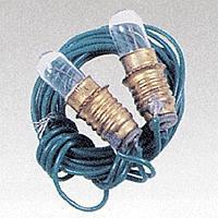 Bulb w/Wired Socket Pkg(2) Model Railroad Lighting Kit HO Scale #1215
