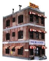 Belvedere Downtown Hotel Kit Model Train Building HO Scale #1339