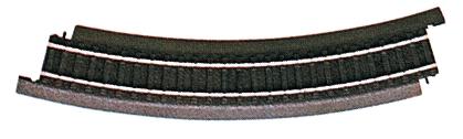 Life-Like Steel Power-Loc(TM) 18 Radius Curved (4) Model Train Track HO Scale #21303