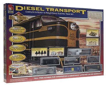 Life-Like Diesel Transport Freight Set w/FA-1 Lehigh Valley - N-Scale