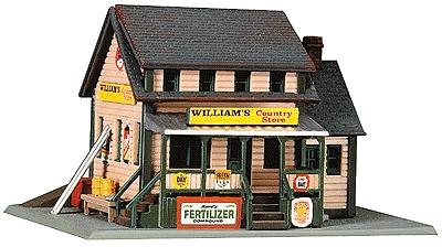 Life-Like Williams Country Store Kit Model Railroad Building N Scale #7463