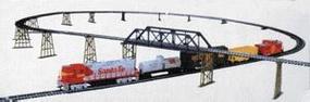 Life-Like Bridge & Trestle Set Model Railroad Bridge HO Scale #8202 Life-Like Bridge & Trestle Set Model Railroad Bridge HO Scale #8202