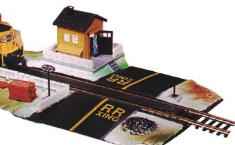 Life-Like Switchman w/Lighted Building Assembled - Compatible w/Standard Code 100 Track - HO-Scale