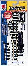 Life-Like Code 100 Remote Control Steel Turnout Right Hand Model Train Track HO Scale #8610
