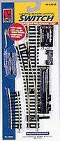 Life-Like Code 100 Remote Control Steel Turnout Right Hand Model Train Track HO Scale #8610 Life-Like Code 100 Remote Control Steel Turnout Right Hand Model Train Track HO Scale #8610