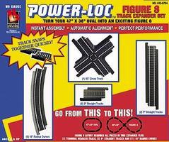 Life-Like Figure 8 Expander Set Power-Loc(TM) Steel Model Train Track HO Scale #8794 Life-Like Figure 8 Expander Set Power-Loc(TM) Steel Model Train Track HO Scale #8794