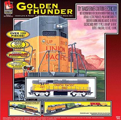 Golden Thunder Model Train Set HO Scale #8853