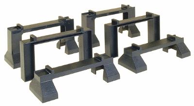 Life-Like Life-Like Racing Dura-Lock(TM) Slot Track Accessories Bridge Sections - HO-Scale
