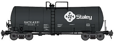 Life-Like-Proto 16K-Gal Tank GATX 4221 HO Scale Model Train Freight Car #100140