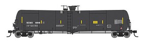 55' Trinity Modified 30,145-Gallon Tank Car - Ready to Run Shell Oil SCMX #1 (black, white w/conspicuity marks)