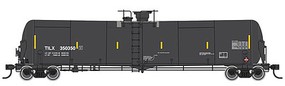 55' Trinity Modified 30,145-Gallon Tank Car - Ready to Run Trinity Industries Leasing TILX #1 (black, conspicuity marks)