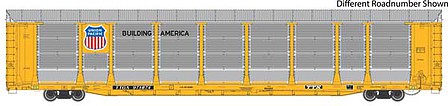 Life-Like-Proto 89 Thrall Bi-Level Auto Carrier - Ready To Run Union Pacific(R) Rack #21360, TTGX Flatcar #974594