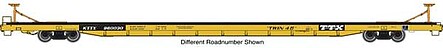 Life-Like-Proto 89 Bethlehem Flush-Deck Flatcar - Ready to Run TTX KTTX #960036
