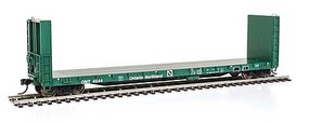 Life-Like-Proto 50' CC&F Bulkhead Flatcar Ready to Run Ontario Northland #4544 (green) Life-Like-Proto 50' CC&F Bulkhead Flatcar Ready to Run Ontario Northland #4544 (green)