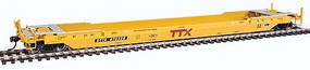 Gunderson 53' Rebuilt All-Purpose Well Car - Ready to Run TTX DTTX 470328 (Small Railbox Logo)