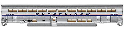 Life-Like-Proto 85 Bombardier Superliner II Sleeper Amtrak Phase IV HO Scale #11070
