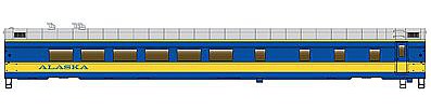 Life-Like-Proto 85 ACF 48-Seat Diner Alaska Railroad (1990 Scheme) HO Scale #11551