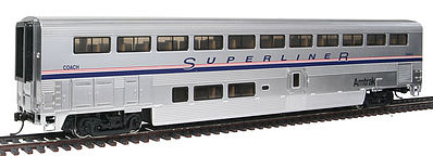 Life-Like-Proto 85 Bombardier Superliner II Coach Amtrak Phase IV HO Scale Model Train Passenger Car #12060