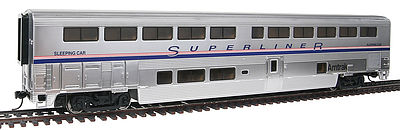 Life-Like-Proto 85 Bombardier Superliner II Sleeper Amtrak Phase IV HO Scale Model Train Passenger Car #12070