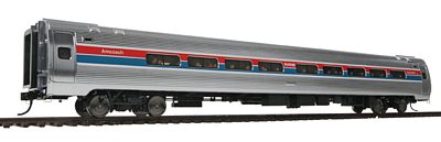 Life-Like-Proto 85 Amfleet I 84-Seat Coach Deluxe Edition Amtrak(R) HO Scale Model Train Passenger Car #12204