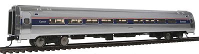 Life-Like-Proto 85 Amfleet I 84-Seat Coach Amtrak Phase IV HO Scale Model Train Passenger Car #12208