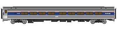 Life-Like-Proto 85 Amfleet II 59-Seat Coach Amtrak Phase IV HO Scale Model Train Passenger Car #12225