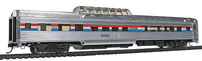 Life-Like-Proto 85 Budd Dome Coach Amtrak(R) HO Scale Model Train Passenger Car #13029