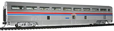 Life-Like-Proto 85 Budd Hi-Level 68-Seat Step-Down Coach Amtrak(R) HO Scale Model Train Passenger Car #13304