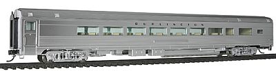 Life-Like-Proto 85 Budd 1 Drawing Room 29-Seat Lounge Car C,B,&Q HO Scale Model Train Passenger Car #14004