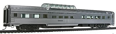 Life-Like-Proto 85 Budd Dome Coach New York Central black Lettering HO Scale Model Train Passenger Car #14025