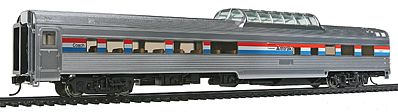 Life-Like-Proto 85 Budd Dome Coach Amtrak(R) HO Scale Model Train Passenger Car #14029