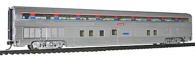 Life-Like-Proto 85 Budd Hi-Level 68-Seat Step-Down Coach Amtrak HO Scale Model Train Passenger Car #14303