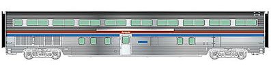 Life-Like-Proto 85 Budd Hi-Level 72-Seat Coach Amtrak HO Scale Model Train Passenger Car #14312